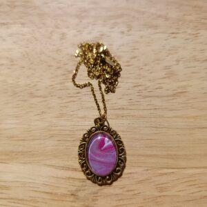 Zawieszka owalna – „retro”. Wymiary: 18 mm x 12 mm